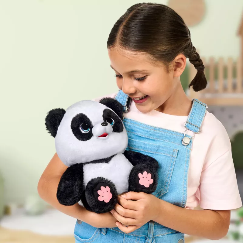 Moose Toys Little Live Pets My Baby Panda Chuchu, Panda de Brincar, 4 Anos, Interativo, Com Som, AA