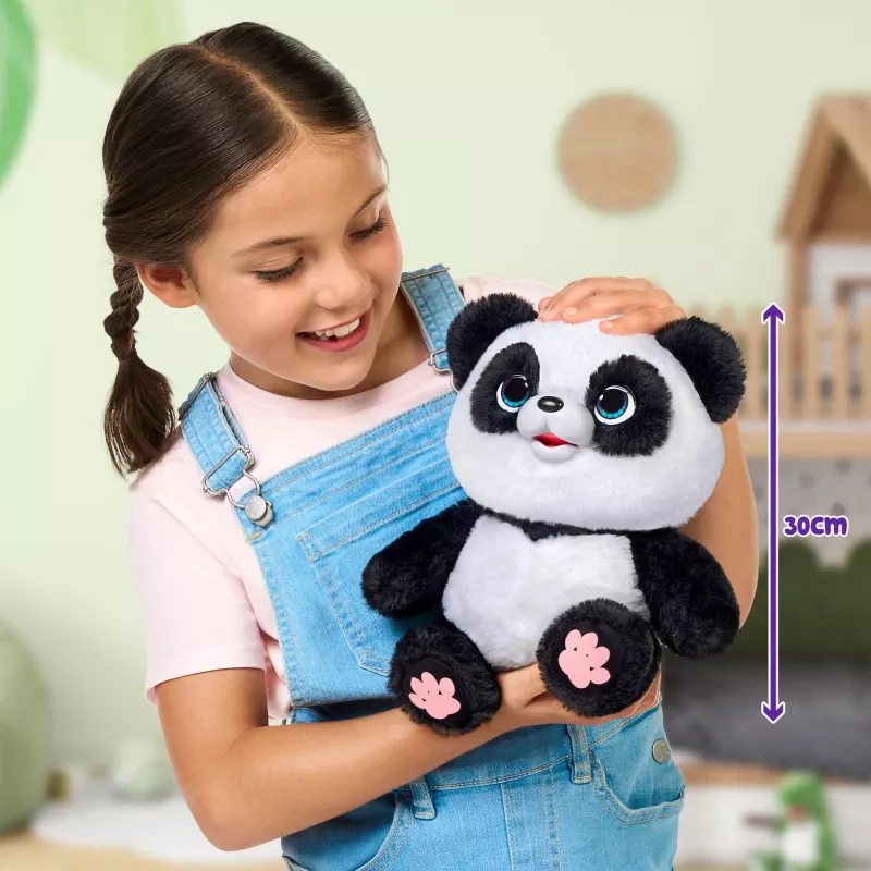 Moose Toys Little Live Pets My Baby Panda Chuchu, Panda de Brincar, 4 Anos, Interativo, Com Som, AA