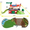 Conjunto de Brincar Simba‑Dickie Majorette CLAAS Farm Playset — Edifício de Brincar, Conjunto Temático de Quinta