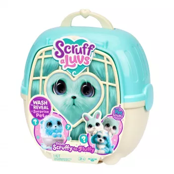 Scruff-a-Luvs Pet Scruffs Embalagem Individual Azul Peluche