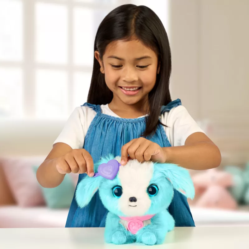 Scruff-a-Luvs Pet Scruffs Embalagem Individual Azul Peluche