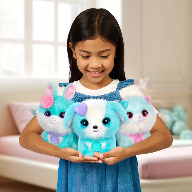 Scruff-a-Luvs Pet Scruffs Embalagem Individual Azul Peluche