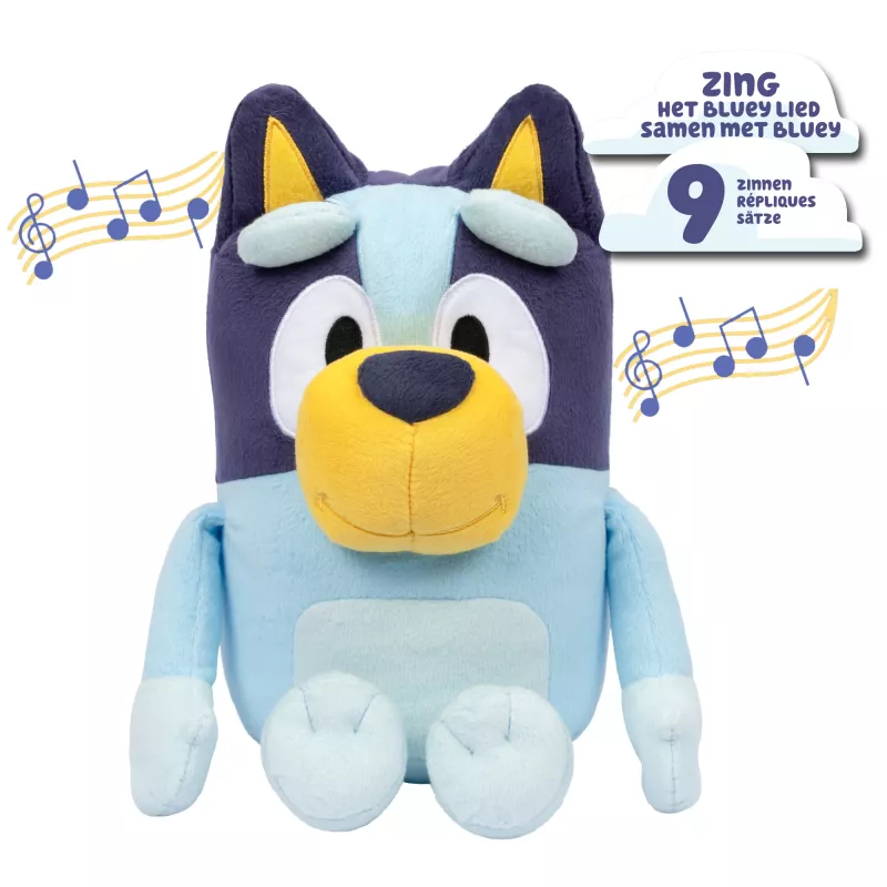 Moose Toys Pratende BLUEY, Personagem de Desenhos Animados, 3 ano(s), Com Som, AA, Pilhas Incluídas