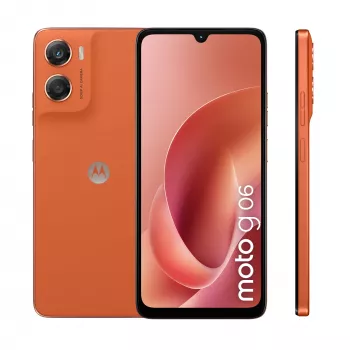 Motorola moto g06 17,5 cm (6,88 Polegadas) Dual SIM Android 15 4G USB Type-C 4 GB 256 GB 5200 mAh Laranja