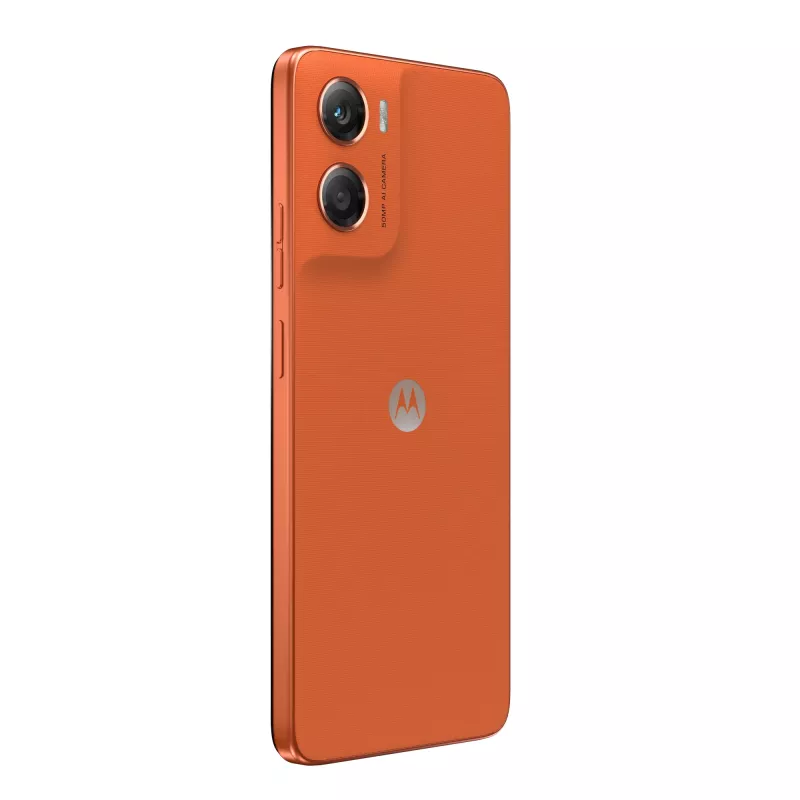 Motorola moto g06 XT2535-14 smartphone, 6,88 polegadas (17,48 cm), MediaTek Helio G81-Extreme, 4 GB RAM, 256 GB, 50 MP, Android, laranja Arabesque