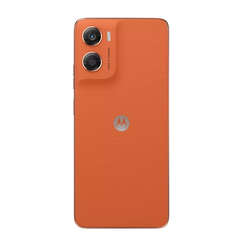 Motorola moto g06 XT2535-14 smartphone, 6,88 polegadas (17,48 cm), MediaTek Helio G81-Extreme, 4 GB RAM, 256 GB, 50 MP, Android, laranja Arabesque