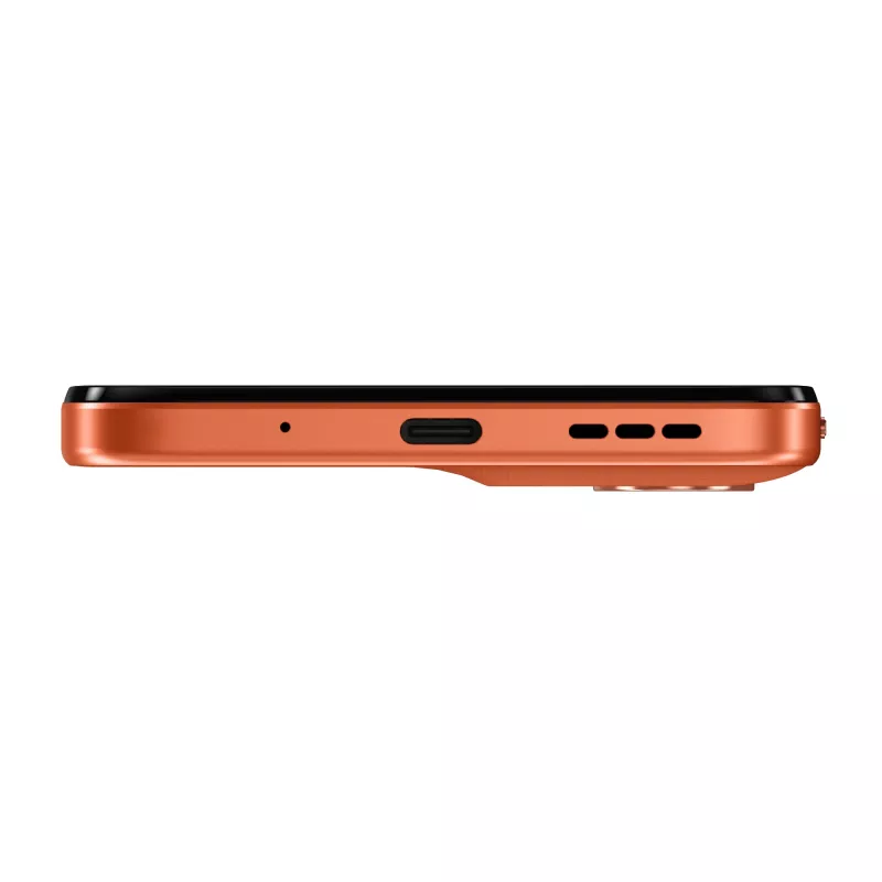 Motorola moto g06 XT2535-14 smartphone, 6,88 polegadas (17,48 cm), MediaTek Helio G81-Extreme, 4 GB RAM, 256 GB, 50 MP, Android, laranja Arabesque