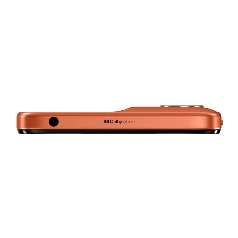 Motorola moto g06 XT2535-14 smartphone, 6,88 polegadas (17,48 cm), MediaTek Helio G81-Extreme, 4 GB RAM, 256 GB, 50 MP, Android, laranja Arabesque