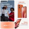 Motorola moto g06 XT2535-14 smartphone, 6,88 polegadas (17,48 cm), MediaTek Helio G81-Extreme, 4 GB RAM, 256 GB, 50 MP, Android, laranja Arabesque