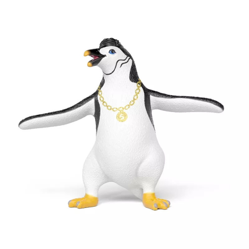 schleich Juri der Pinguin com colar, 3 ano(s), multicolor, plástico