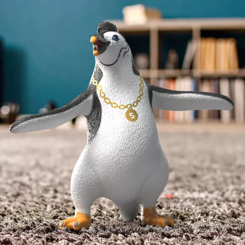 schleich Juri der Pinguin com colar, 3 ano(s), multicolor, plástico