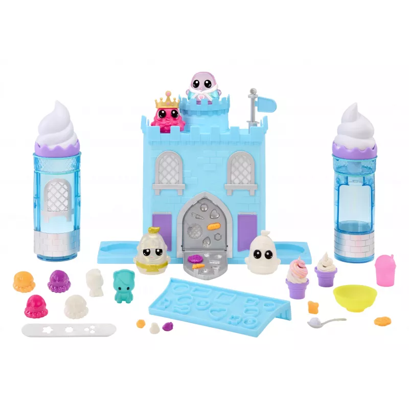 MGA Entertainment DohKins Ice Cream Castle 123095 conjunto de brincar com plasticina, a partir dos 3 anos