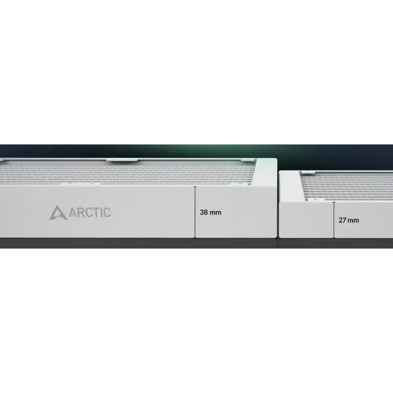 ARCTIC Liquid Freezer III Pro 280 A-RGB (branco) dissipador de CPU all-in-one multifuncional com A-RGB