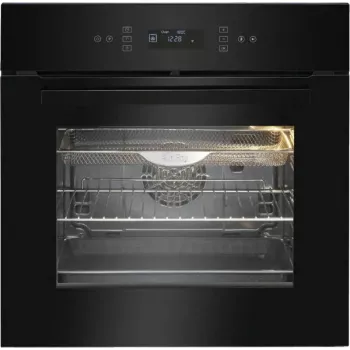 Forno elétrico de encastrar BOMANN EBO 7912 — 67 l, 3650 W, controlo tátil, limpeza por pirólise, preto
