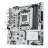 Placa-mãe ASUS TUF GAMING B850M-PLUS WIFI7 W, AMD B850, Socket AM5, micro ATX, DDR5, 4×DIMM, até 256 GB, Wi‑Fi 7, 2,5Gb Ethernet