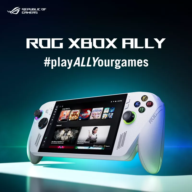 Consola portátil ASUS ROG Xbox Ally RC73YA-NH002W 17,8 cm (7 polegadas) 512 GB ecrã tátil Wi-Fi branco