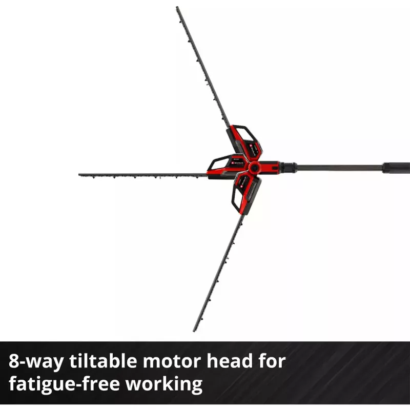 Tesoura de sebe telescópica a bateria EINHELL GP-HH 18/50 Li T BL-Solo — 18 V, lâmina de corte 50 cm, alcance telescópico