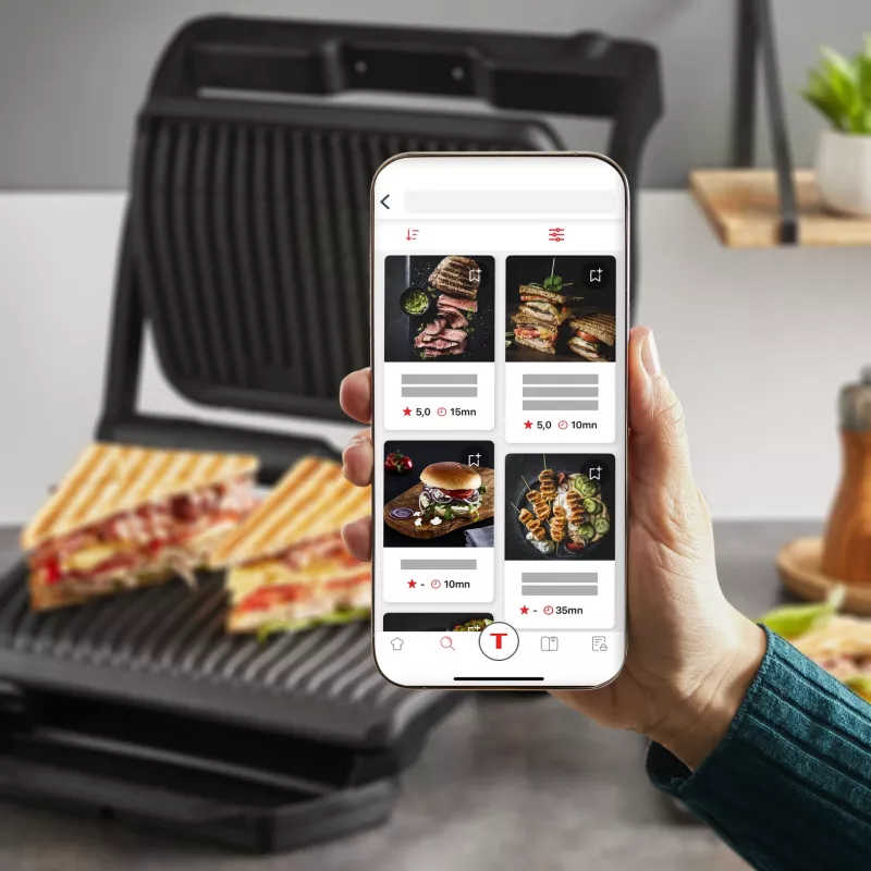 Grelhador de contacto Tefal OptiGrill + GC717810