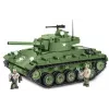 Blocos de construção tanque Cobi M24 Chaffee modelo à escala 1:35, Cobi-2543