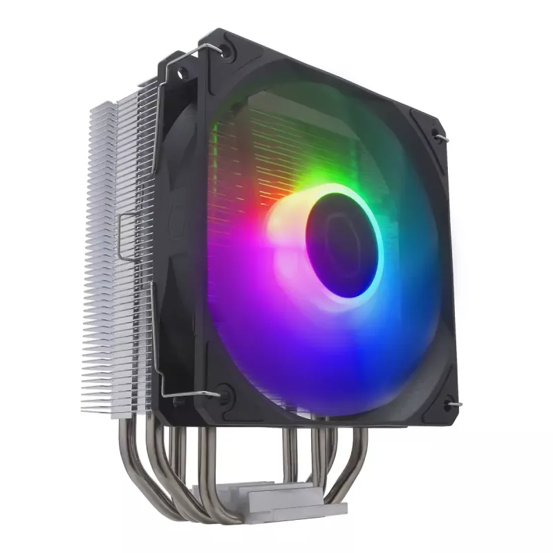 Refrigerador a ar Cooler Master Hyper 212 Spectrum V3 12 cm preto prateado