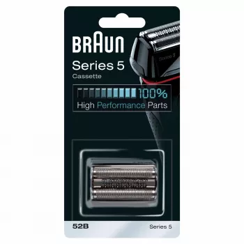 Cabeça de substituição Braun Series 5 52B para máquina de barbear elétrica – preta