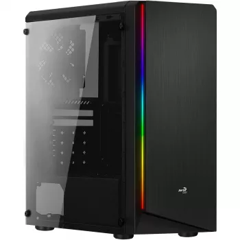 Caixa de computador Aerocool RIFT Midi Tower preta