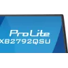 iiyama ProLite XB2792QSU-B1 monitor IPS QHD de 27 polegadas, HDMI, DP, hub USB, 120 Hz, preto