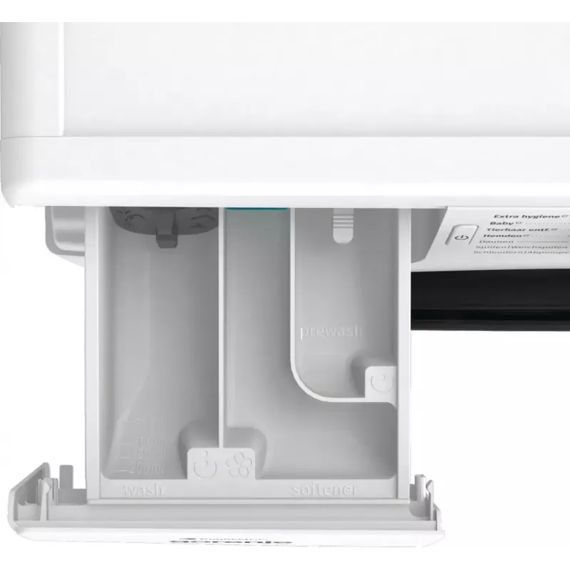 Máquina de lavar roupa Gorenje WPNEI14A2TS de carregamento frontal 10 kg 1400 rpm preta, branca