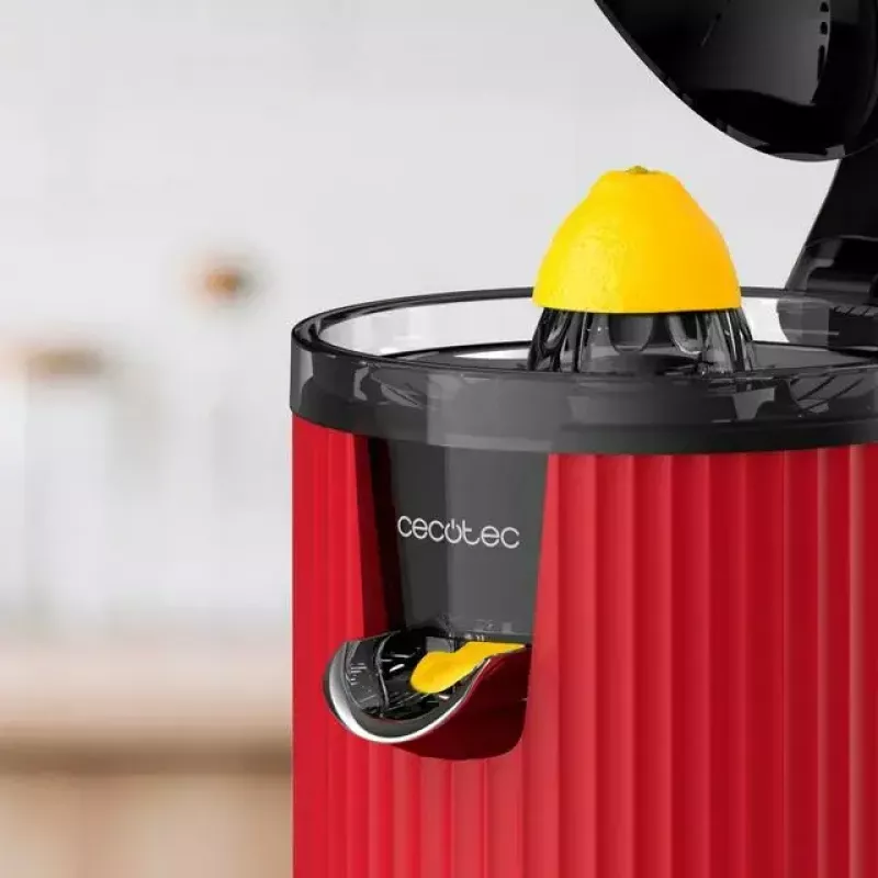 Cecotec Xqueeze RetroJuice 600 espremedor de citrinos, 600 W, vermelho
