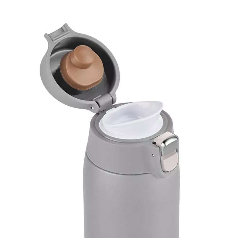 Caneca EMSA Light 400 ml prateada