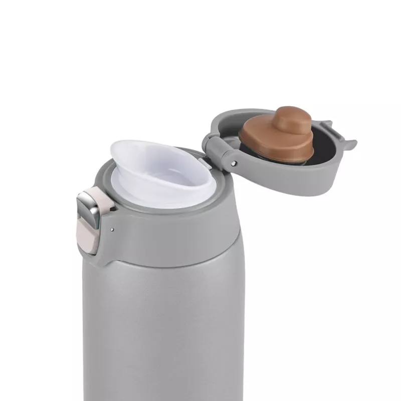 Caneca EMSA Light 400 ml prateada