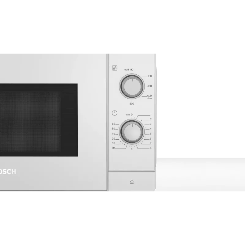 Micro-ondas solo Bosch Serie 2 FL020MW0 branco de bancada 20 L 800 W