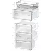 Combinado frigorífico-congelador Bosch Serie 4 KGN362LAF de livre instalação 321 L metálico