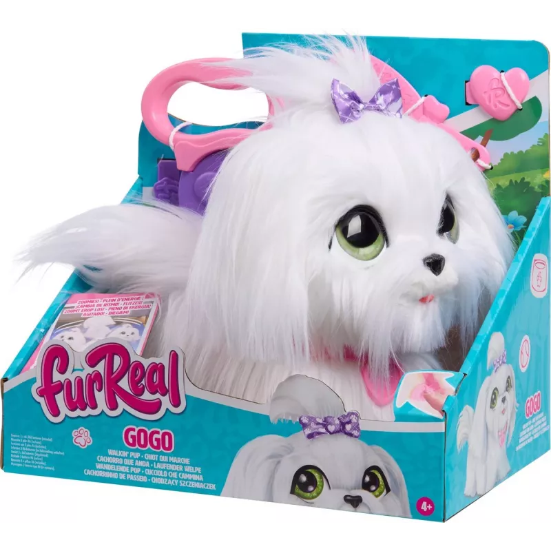 FurReal Gogo the Walking Puppy, menino/menina, 4 ano(s), com som