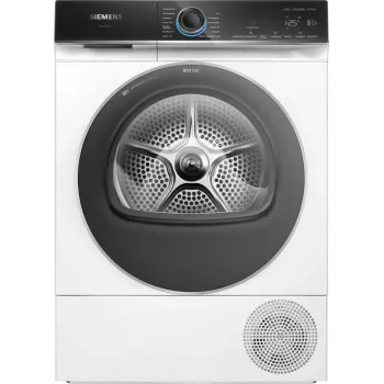 Máquina de secar roupa com bomba de calor Siemens iQ700 WQ46B2D41 de livre instalação carregamento frontal 9 kg branca