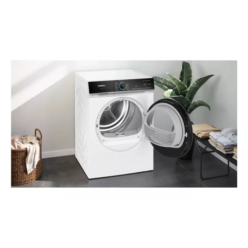 Máquina de secar roupa Siemens WR47B2C40 de livre instalação carregamento frontal 9 kg branca