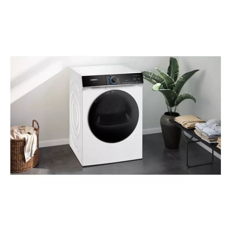 Máquina de secar roupa Siemens WR47B2C40 de livre instalação carregamento frontal 9 kg branca