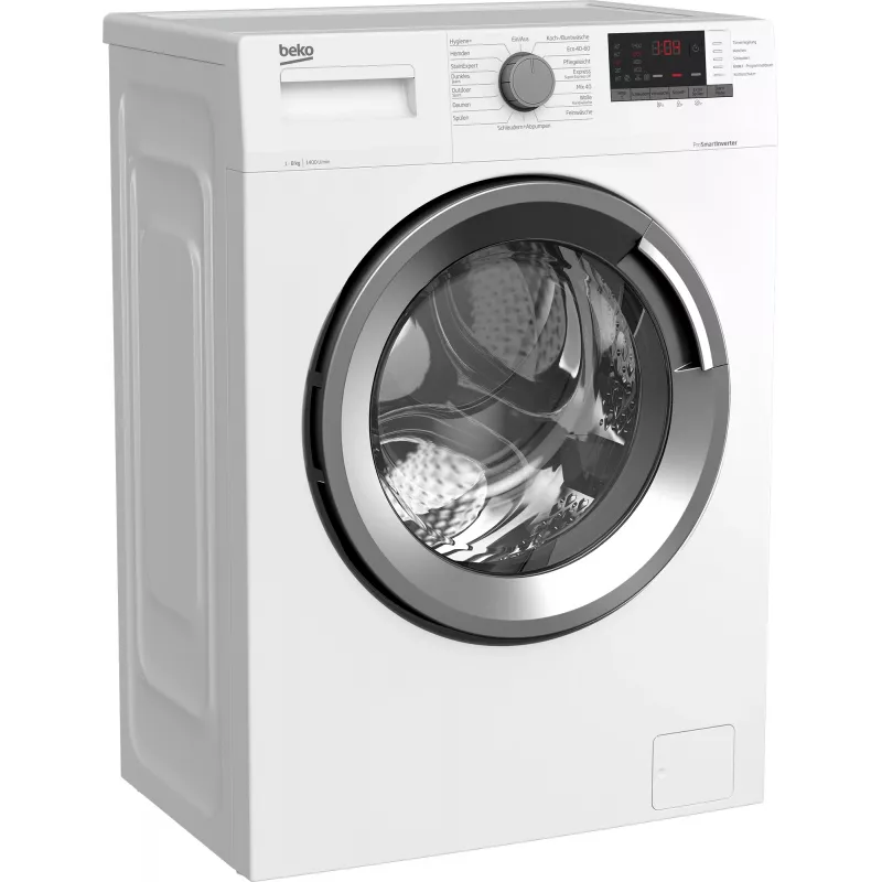 Máquina de lavar roupa Beko WMO822A de carregamento frontal 8 kg 1400 rpm branca