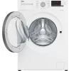 Máquina de lavar roupa Beko WMO822A de carregamento frontal 8 kg 1400 rpm branca