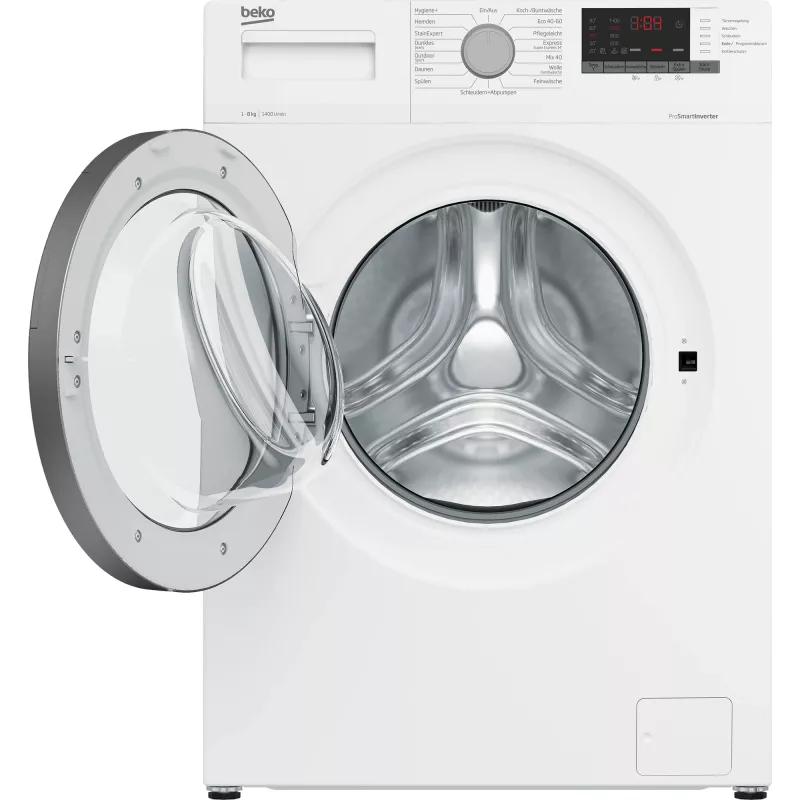 Máquina de lavar roupa Beko WMO822A de carregamento frontal 8 kg 1400 rpm branca