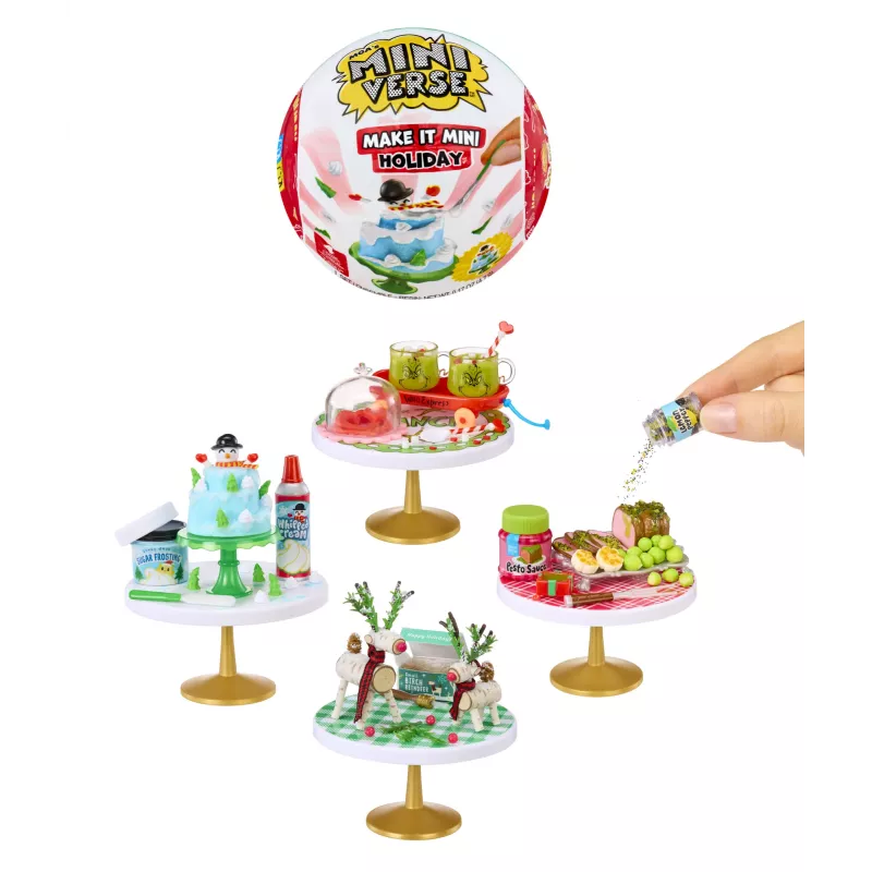 Miniverse Make It Mini Holiday, 8 anos, multicolor, plástico
