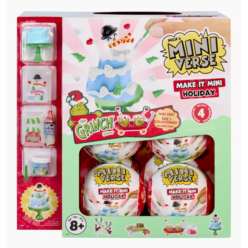 Miniverse Make It Mini Holiday, 8 anos, multicolor, plástico