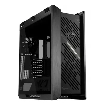 Caixa de PC ASUS ROG Strix Helios II Midi Tower — ATX/Midi Tower, vidro temperado, GPU 420 mm, 3 ventoinhas frontais de 140 mm, USB-C