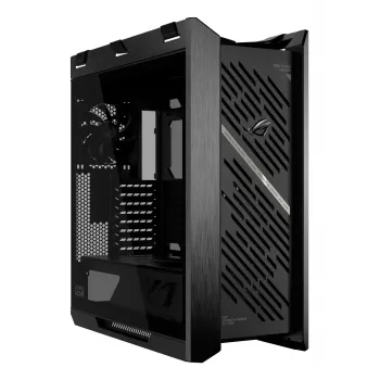 Caixa de PC ASUS ROG Strix Helios II Midi Tower — ATX/Midi Tower, vidro temperado, GPU 420 mm, 3 ventoinhas frontais de 140 mm, USB-C