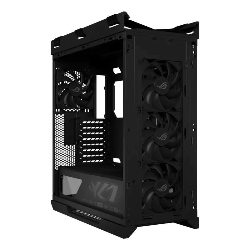 ASUS ROG Strix Helios II GX601S caixa de PC, Midi Tower, E-ATX, vidro temperado, Aura Sync RGB, 4 ventoinhas de 140 mm, USB-C, preta