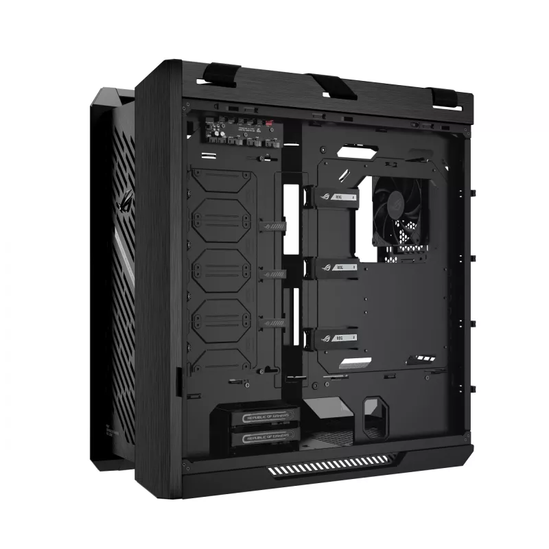 ASUS ROG Strix Helios II GX601S caixa de PC, Midi Tower, E-ATX, vidro temperado, Aura Sync RGB, 4 ventoinhas de 140 mm, USB-C, preta