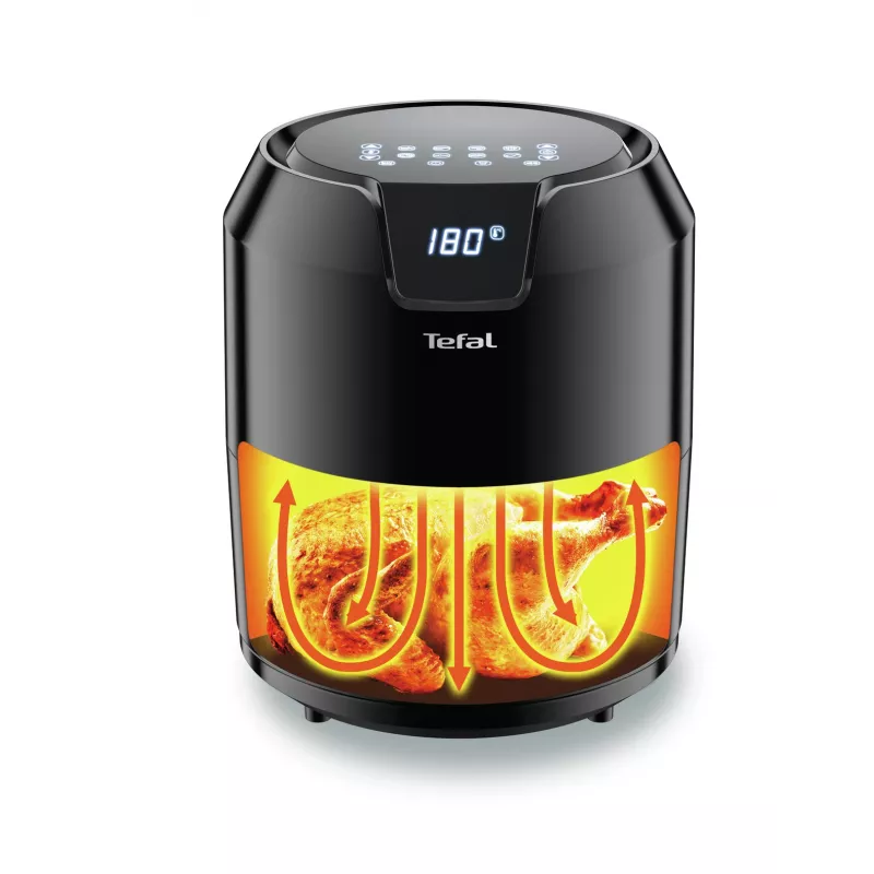 Fritadeira de ar quente Tefal Easy Fry Precision EY4018 Single 4.2 L autónoma 1500 W preta