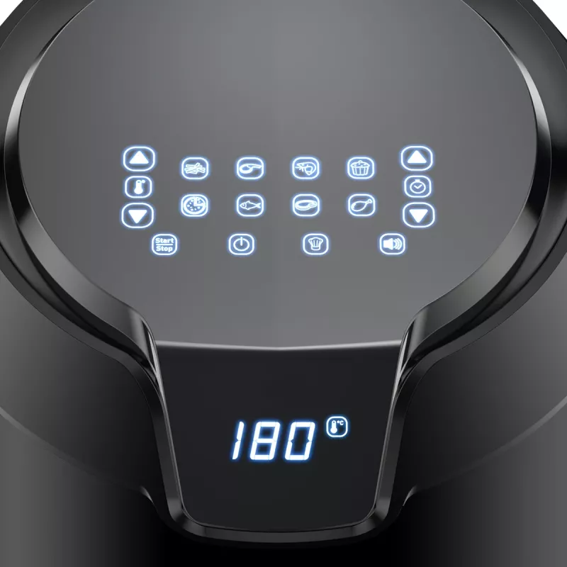 Fritadeira de ar quente Tefal Easy Fry Precision EY4018 Single 4.2 L autónoma 1500 W preta