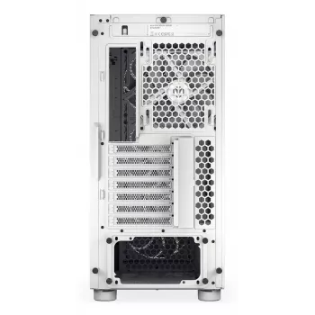 Caixa de PC Midi Tower ENDORFY ARX 500 ARGB branca – vidro temperado, suporta ATX/Micro-ATX/Mini-ITX, 3 ventoinhas frontais de 140 mm + 1 traseira de 140 mm, 1×3,5 polegadas + 6×2,5 polegadas compartimentos