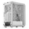 Caixa de PC Midi Tower ENDORFY ARX 500 ARGB branca – vidro temperado, suporta ATX/Micro-ATX/Mini-ITX, 3 ventoinhas frontais de 140 mm + 1 traseira de 140 mm, 1×3,5 polegadas + 6×2,5 polegadas compartimentos
